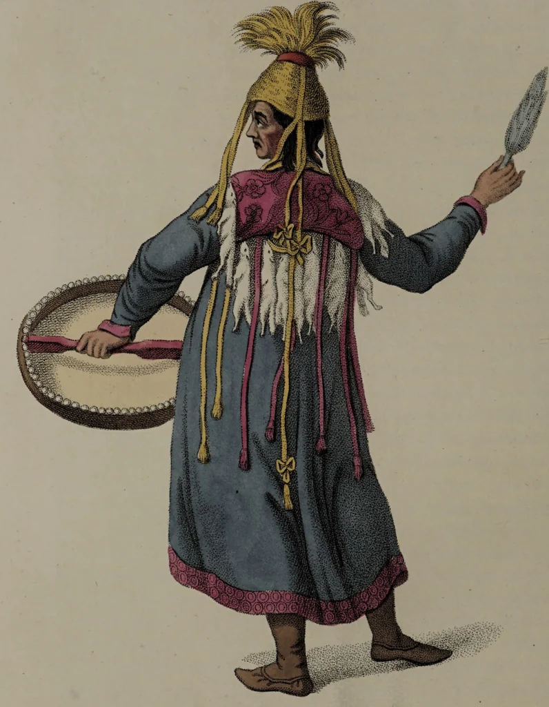 An illustration from The costume of the Russian Empire, illustrated by a series of seventy-three engravings / With descriptions in English and French., 1803, leaf 172
