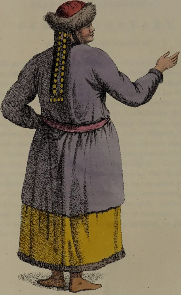 An illustration from The costume of the Russian Empire, illustrated by a series of seventy-three engravings / With descriptions in English and French., 1803, leaf 180