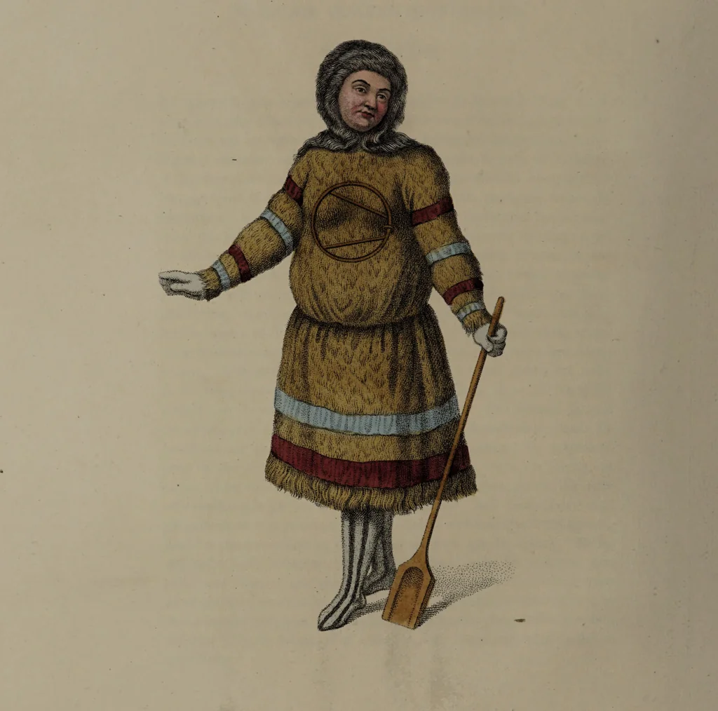 An illustration from The costume of the Russian Empire, illustrated by a series of seventy-three engravings / With descriptions in English and French., 1803, leaf 200