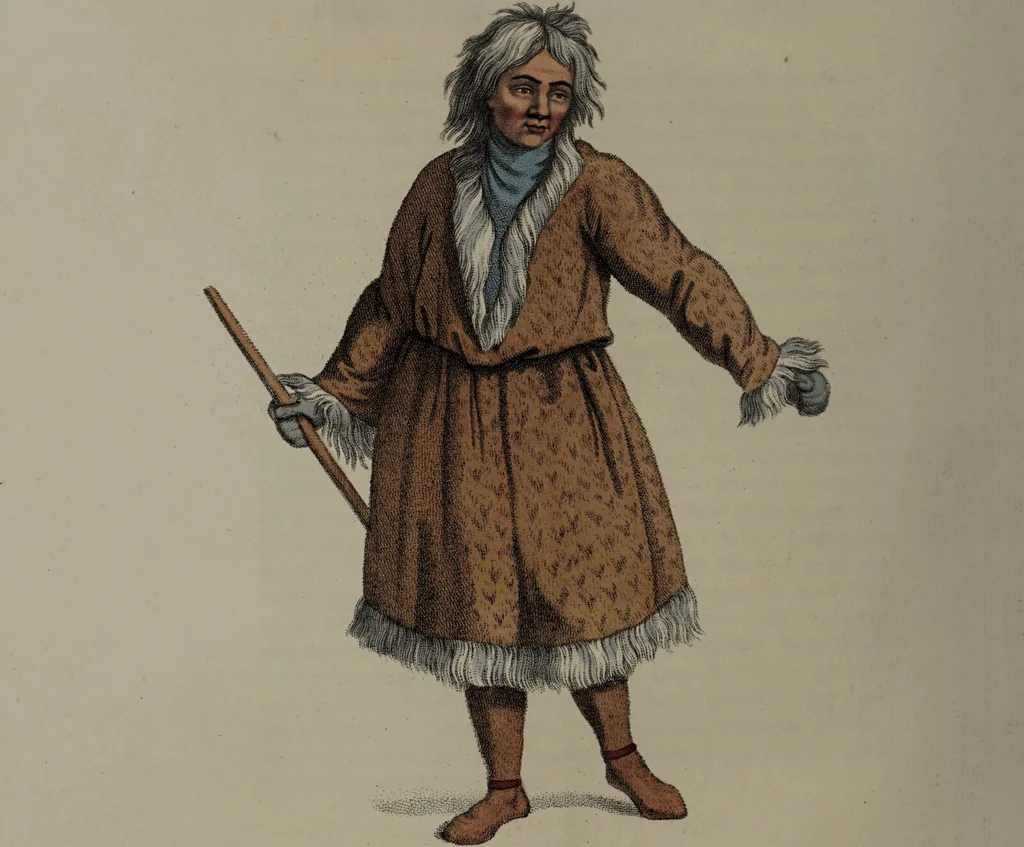 An illustration from The costume of the Russian Empire, illustrated by a series of seventy-three engravings / With descriptions in English and French., 1803, leaf 216