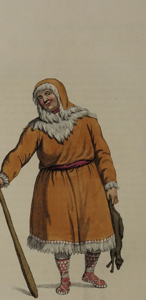 An illustration from The costume of the Russian Empire, illustrated by a series of seventy-three engravings / With descriptions in English and French., 1803, leaf 236