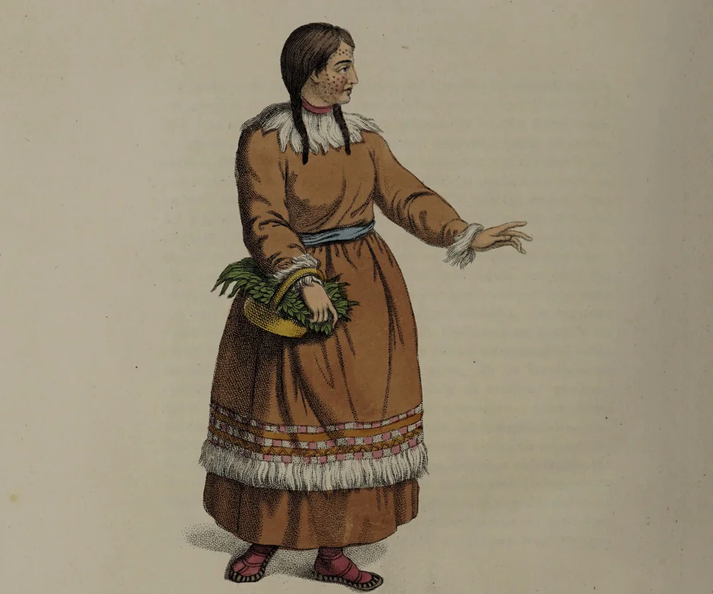 An illustration from The costume of the Russian Empire, illustrated by a series of seventy-three engravings / With descriptions in English and French., 1803, leaf 244