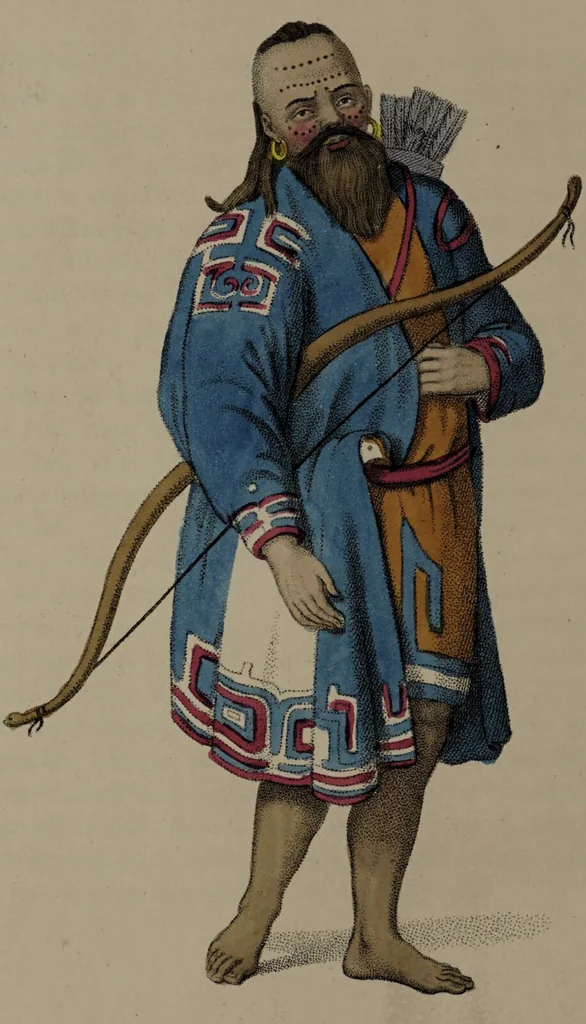 An illustration from The costume of the Russian Empire, illustrated by a series of seventy-three engravings / With descriptions in English and French., 1803, leaf 260