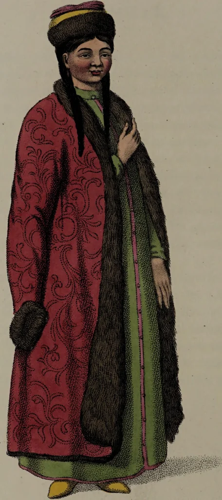 An illustration from The costume of the Russian Empire, illustrated by a series of seventy-three engravings / With descriptions in English and French., 1803, leaf 268