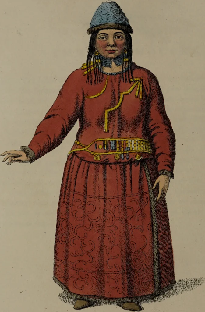 An illustration from The costume of the Russian Empire, illustrated by a series of seventy-three engravings / With descriptions in English and French., 1803, leaf 272