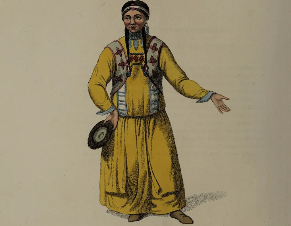 An illustration from The costume of the Russian Empire, illustrated by a series of seventy-three engravings / With descriptions in English and French., 1803, leaf 276