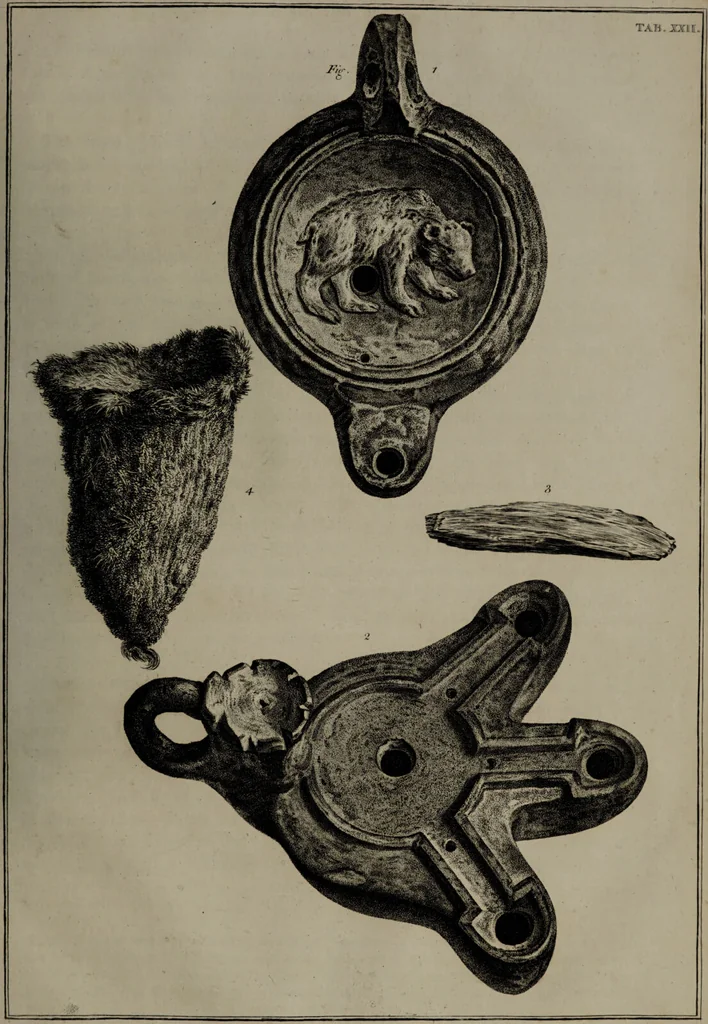 An illustration from Museum Britannicum; or, a display ... in [sic] antiquities and natural curiosities, in ... the British Museum .... / [Jan van Rymsdyk]., 1791, leaf 135