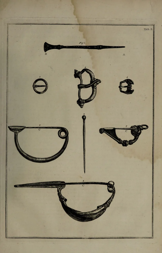 An illustration from Museum Britannicum; or, a display ... in [sic] antiquities and natural curiosities, in ... the British Museum .... / [Jan van Rymsdyk]., 1791, leaf 83