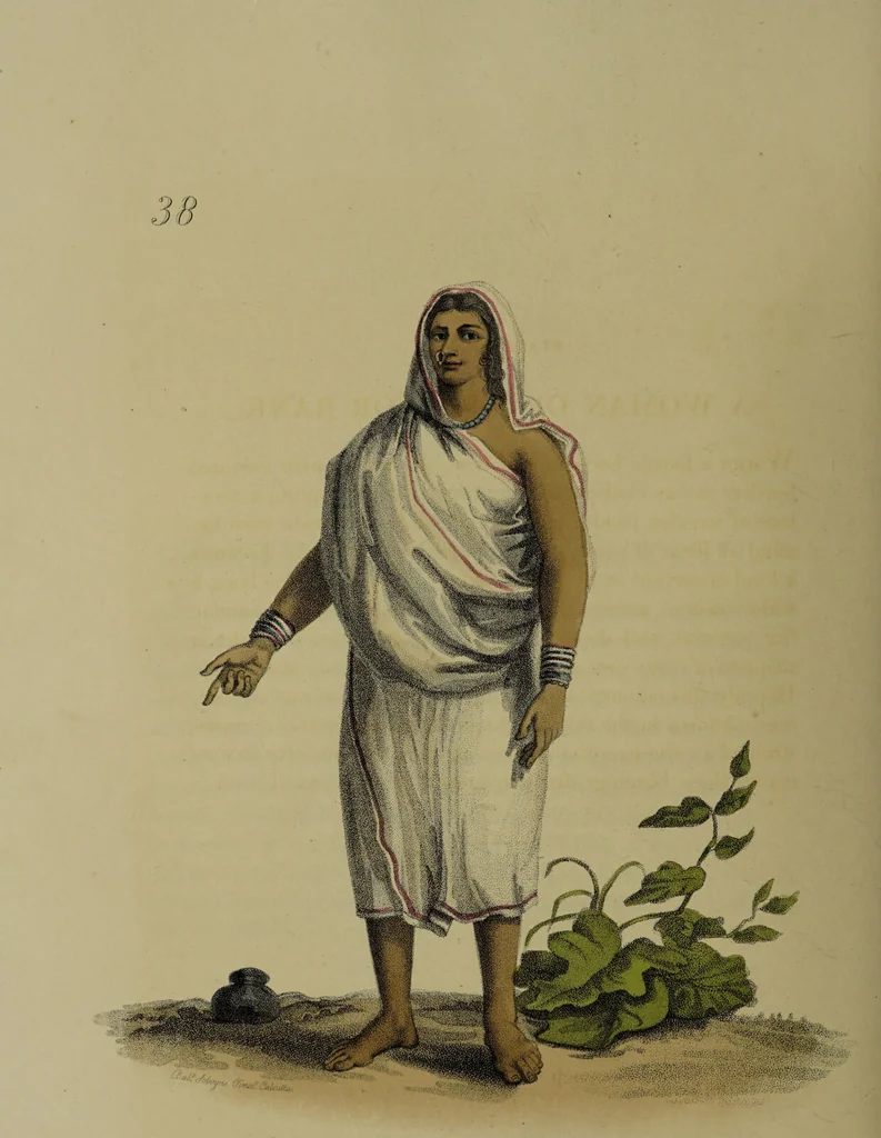 An illustration from The costume of Indostan, elucidated by sixty coloured engravings; with descriptions in English and French, taken in the years 1798 and 1799 / By Balt. Solvyns., 1804, leaf 168