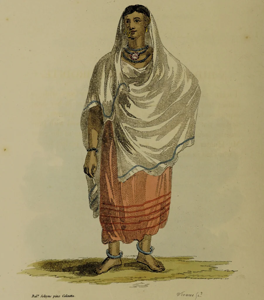 An illustration from The costume of Indostan, elucidated by sixty coloured engravings; with descriptions in English and French, taken in the years 1798 and 1799 / By Balt. Solvyns., 1804, leaf 172
