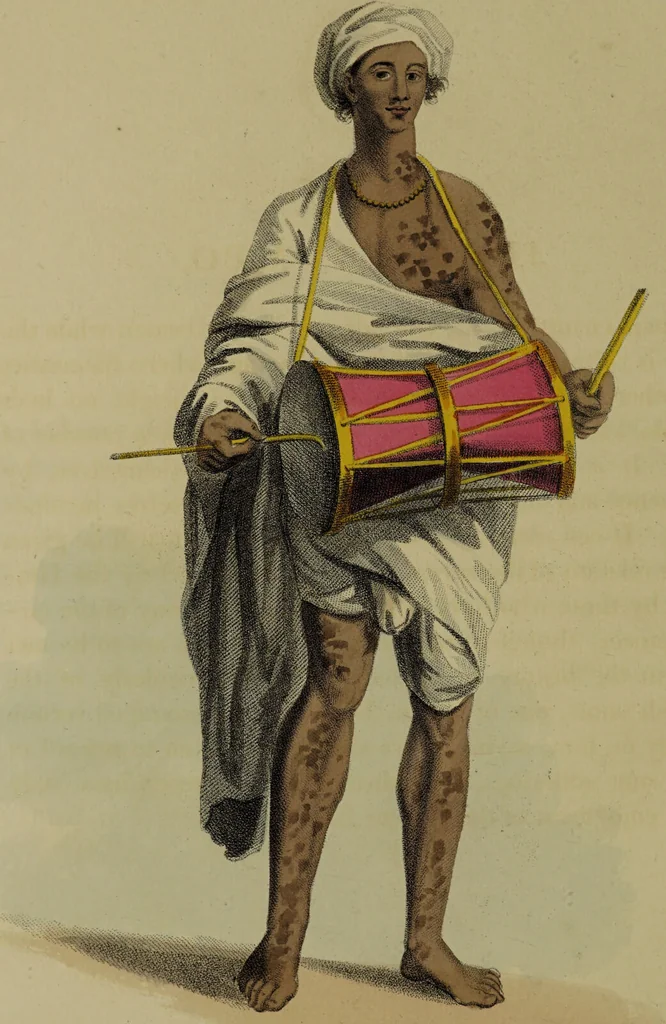 An illustration from The costume of Indostan, elucidated by sixty coloured engravings; with descriptions in English and French, taken in the years 1798 and 1799 / By Balt. Solvyns., 1804, leaf 250