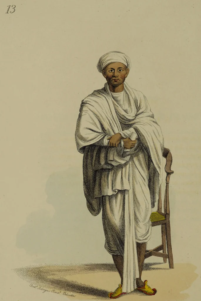 An illustration from The costume of Indostan, elucidated by sixty coloured engravings; with descriptions in English and French, taken in the years 1798 and 1799 / By Balt. Solvyns., 1804, leaf 68