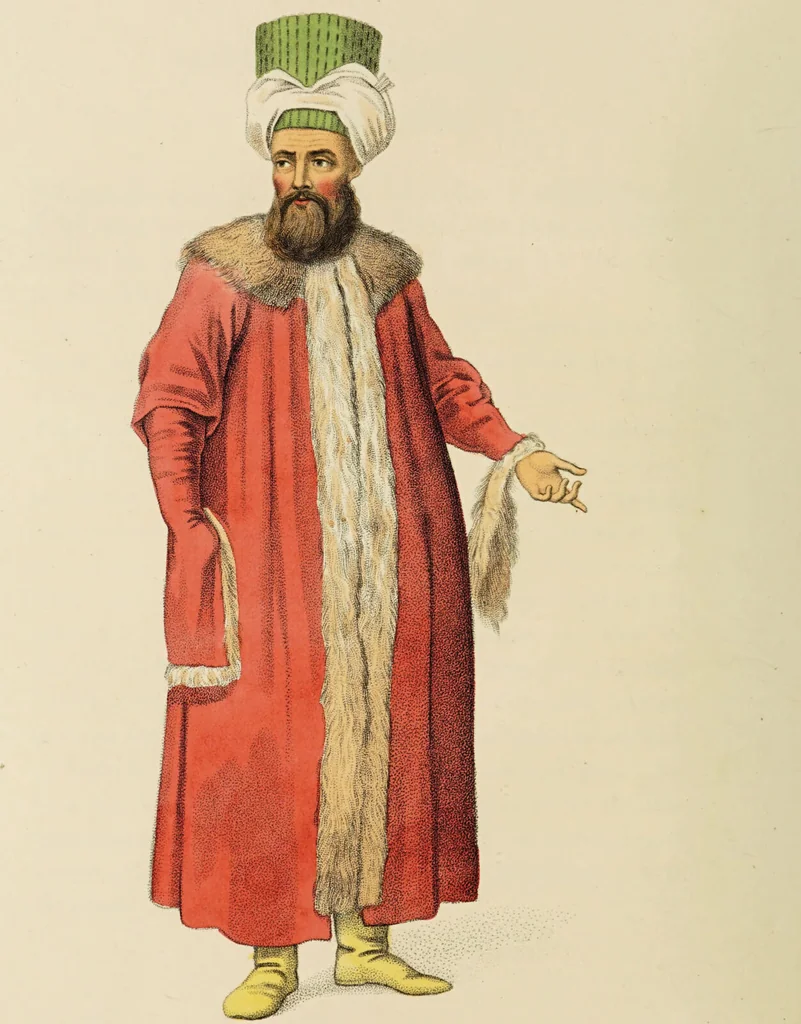 An illustration from The costume of Turkey / illustrated by a series of engravings; with descriptions in English and French., 1802, leaf 112