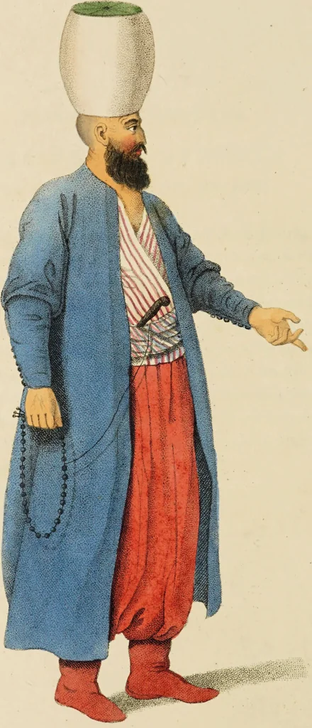 An illustration from The costume of Turkey / illustrated by a series of engravings; with descriptions in English and French., 1802, leaf 124
