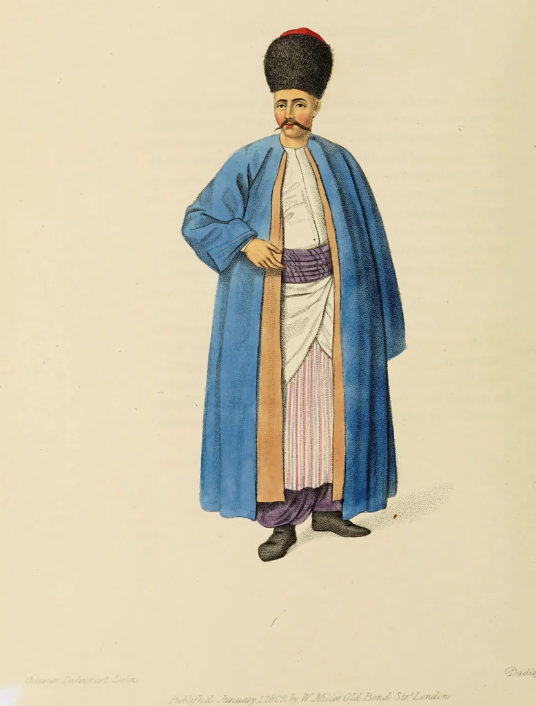 An illustration from The costume of Turkey / illustrated by a series of engravings; with descriptions in English and French., 1802, leaf 140
