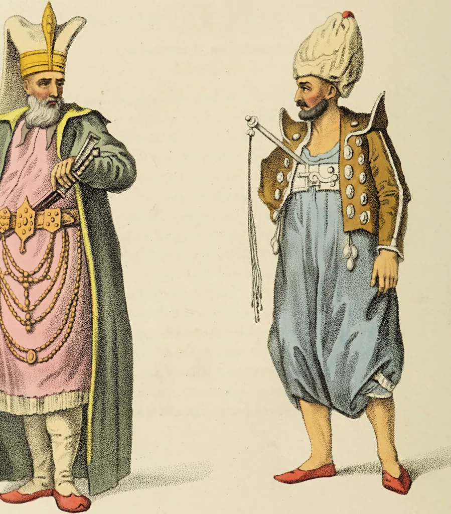 An illustration from The costume of Turkey / illustrated by a series of engravings; with descriptions in English and French., 1802, leaf 148