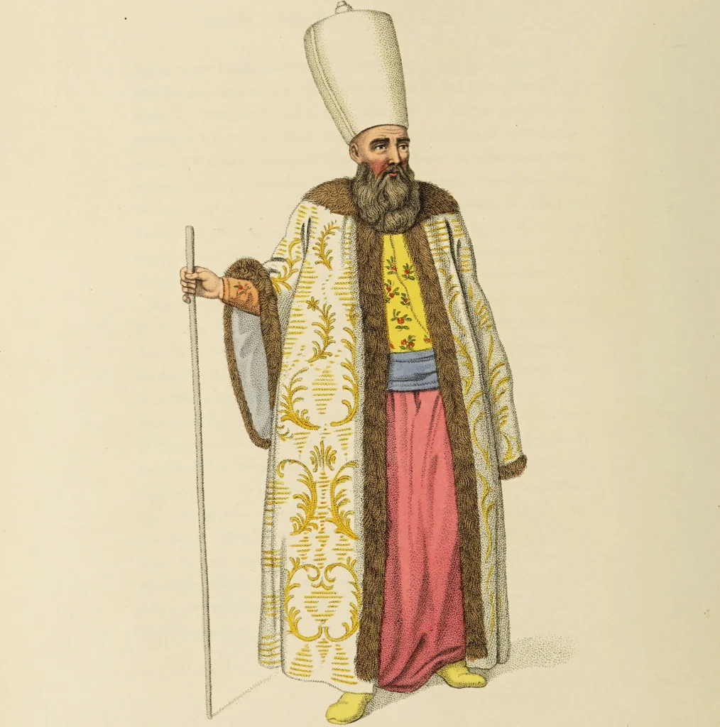 An illustration from The costume of Turkey / illustrated by a series of engravings; with descriptions in English and French., 1802, leaf 152