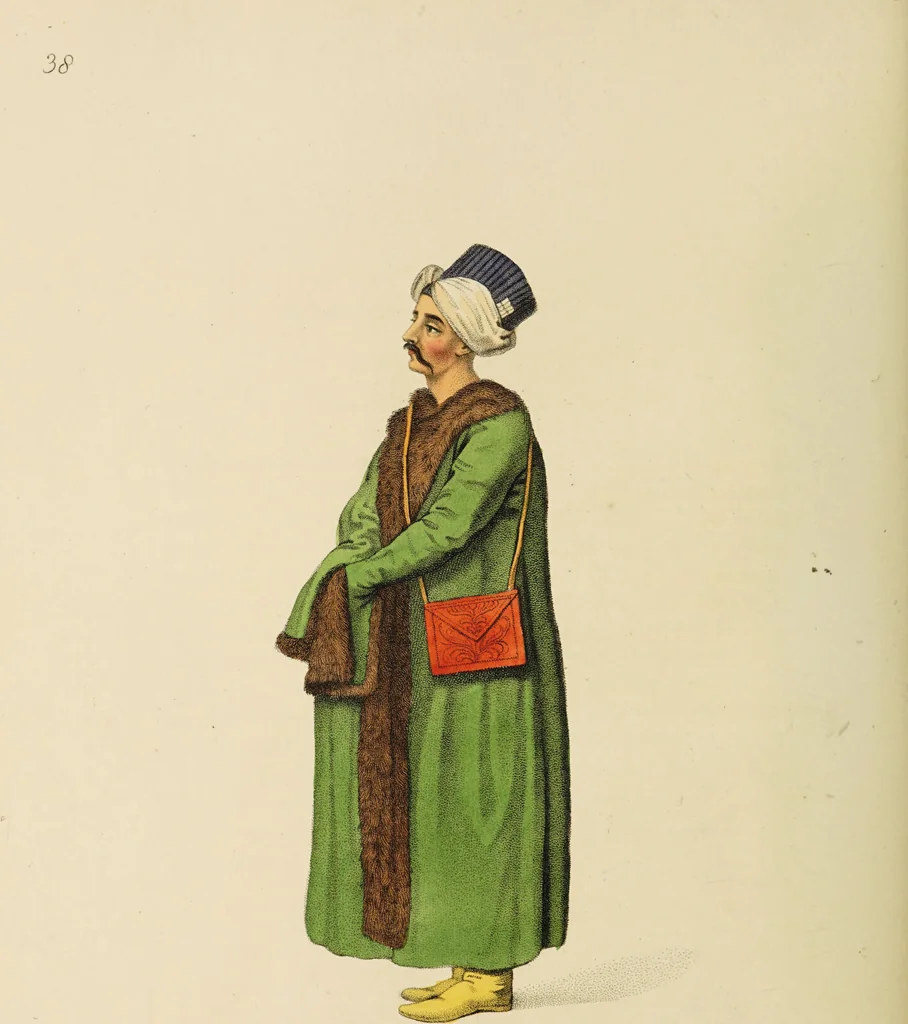An illustration from The costume of Turkey / illustrated by a series of engravings; with descriptions in English and French., 1802, leaf 164