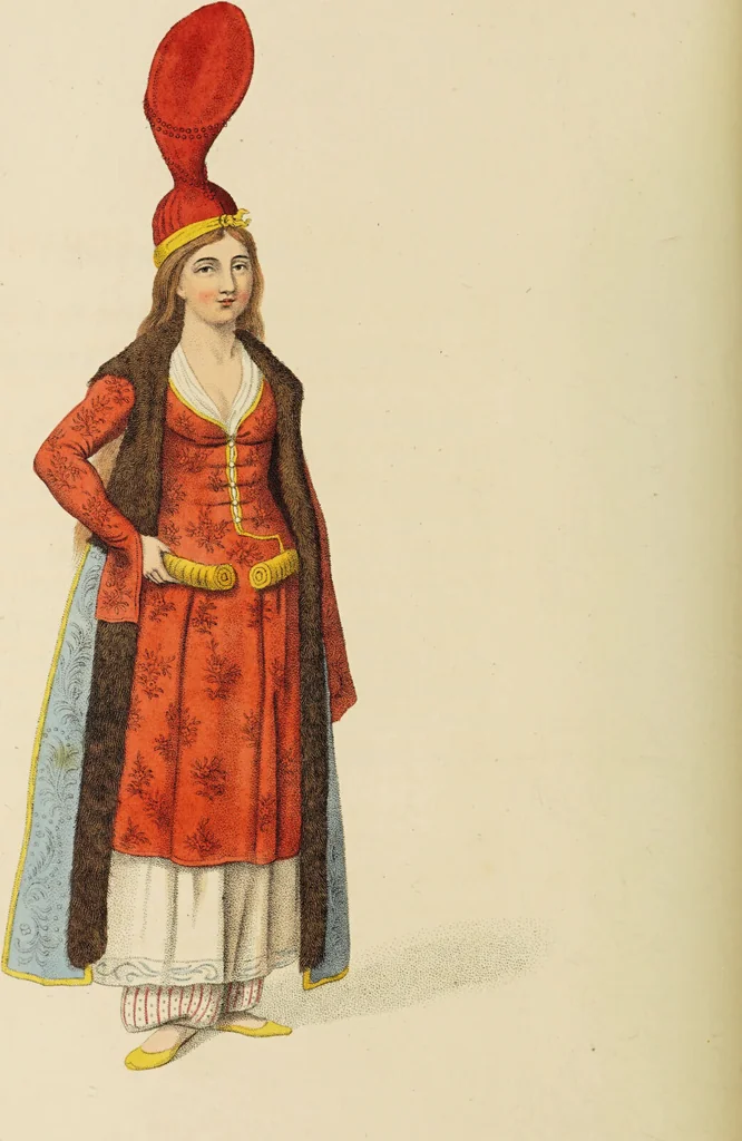 An illustration from The costume of Turkey / illustrated by a series of engravings; with descriptions in English and French., 1802, leaf 20