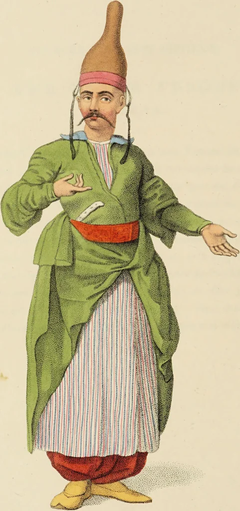 An illustration from The costume of Turkey / illustrated by a series of engravings; with descriptions in English and French., 1802, leaf 204