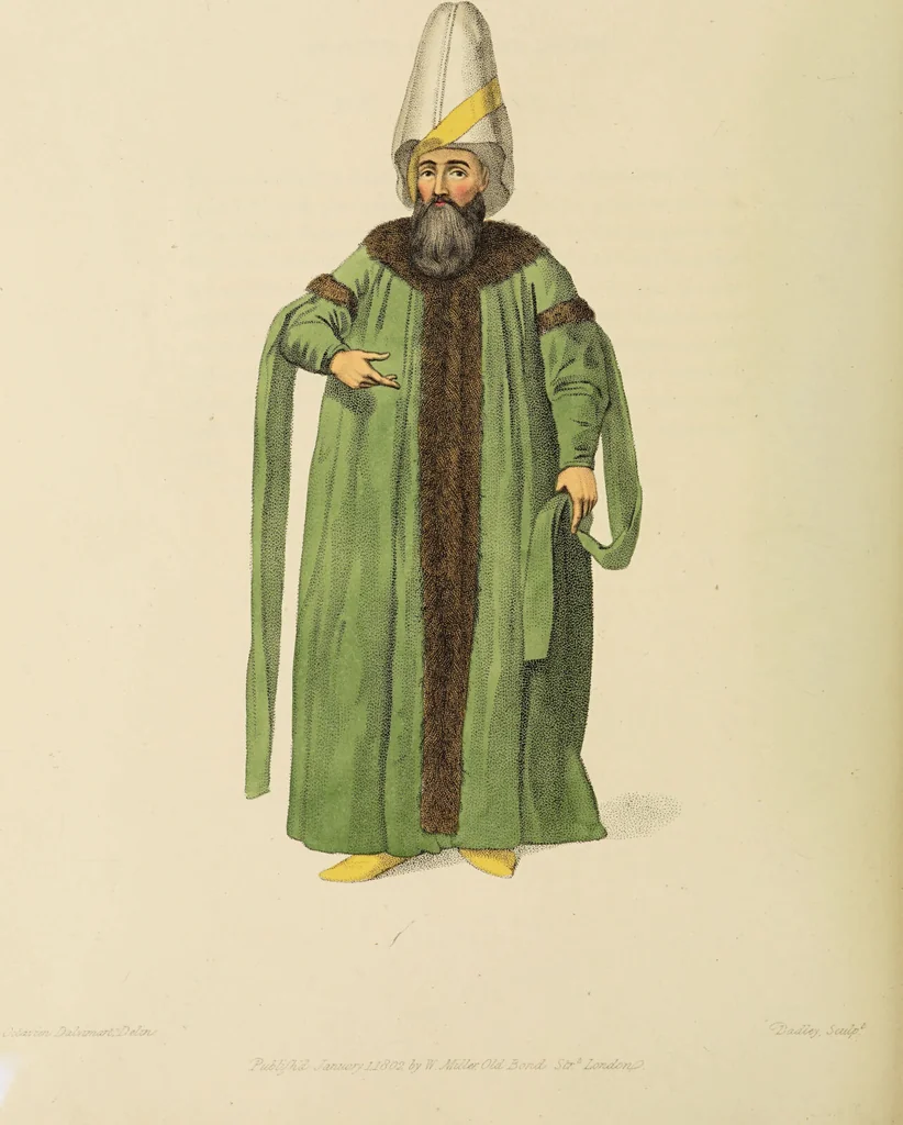 An illustration from The costume of Turkey / illustrated by a series of engravings; with descriptions in English and French., 1802, leaf 220
