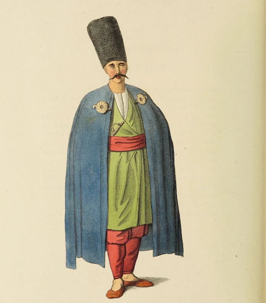 An illustration from The costume of Turkey / illustrated by a series of engravings; with descriptions in English and French., 1802, leaf 224