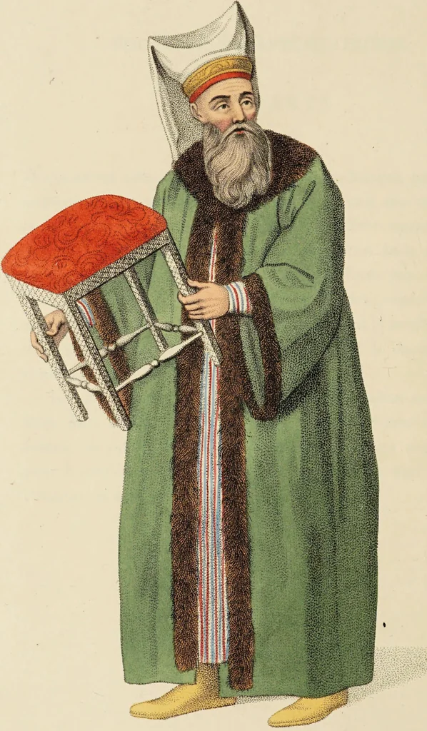 An illustration from The costume of Turkey / illustrated by a series of engravings; with descriptions in English and French., 1802, leaf 232