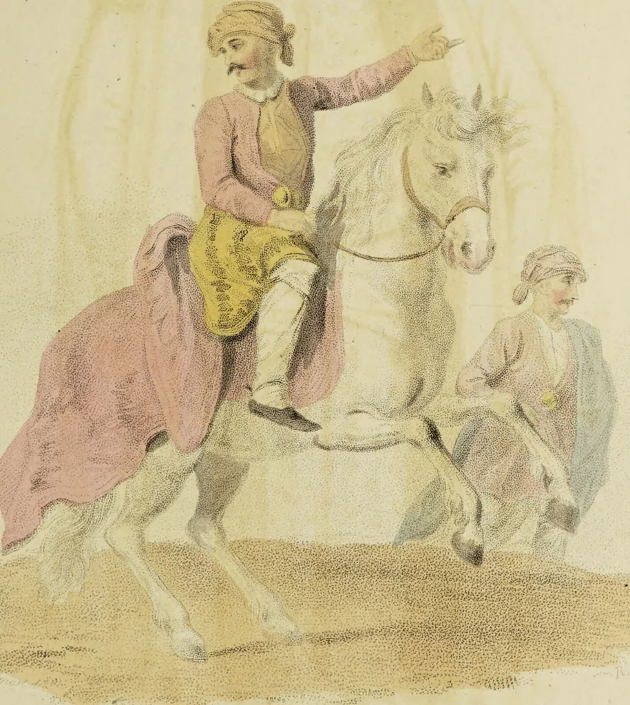 An illustration from The costume of Turkey / illustrated by a series of engravings; with descriptions in English and French., 1802, leaf 3