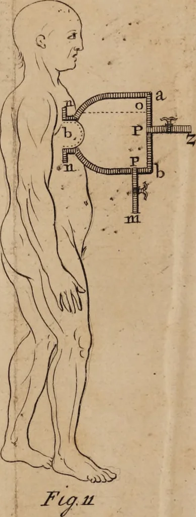 An illustration from Medicine made to agree with the institutions of nature, or A new mechanical practice of physick ... / by Dav. Stephenson, M.A., 1744, leaf 119
