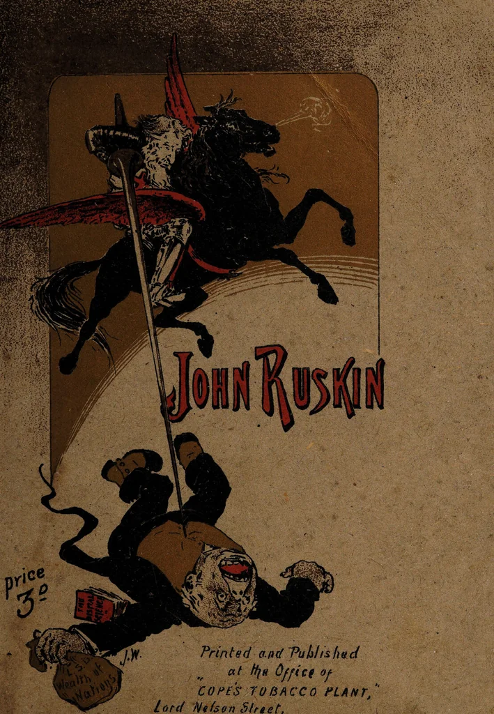 An illustration from John Ruskin : on himself and things in general., 1893, leaf 1
