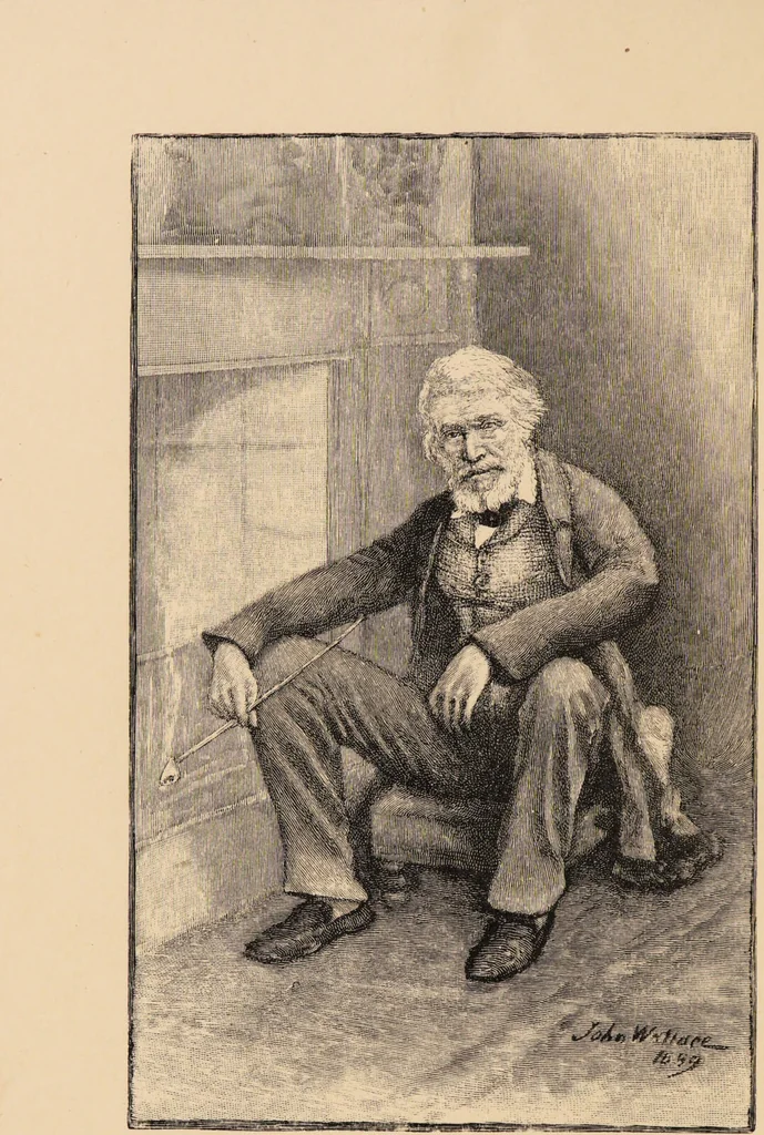 An illustration from Thomas Carlyle : table talk., 1890, leaf 10