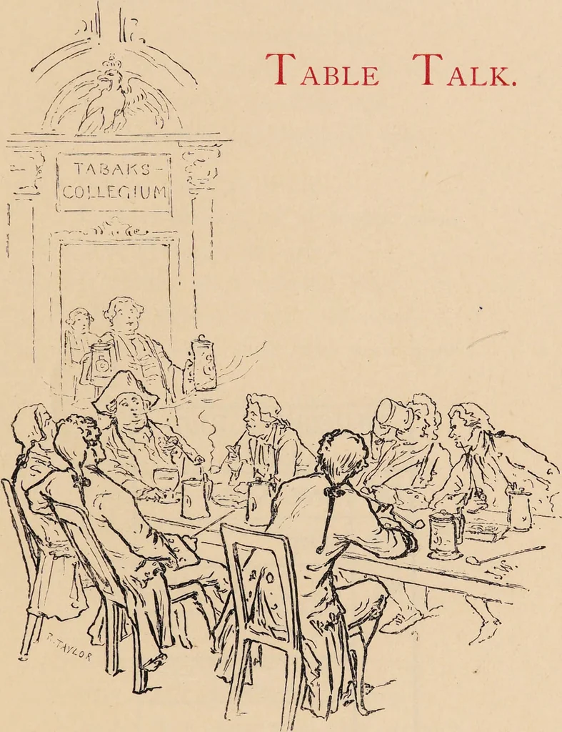 An illustration from Thomas Carlyle : table talk., 1890, leaf 11