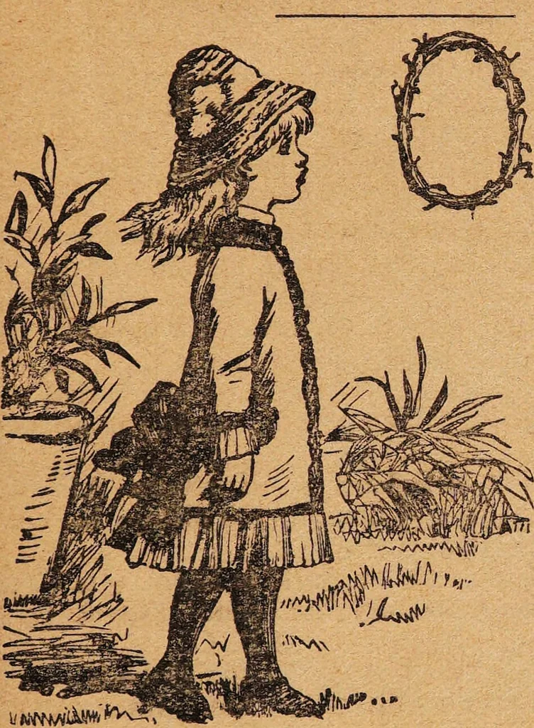 An illustration from Happy days / presented by the makers of Carter's Little Liver Pills., 1882, leaf 13