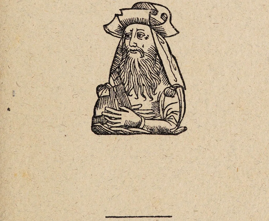 An illustration from Histoire horrible et espouuantable de ce qui s'est fait & passé au faux-bourg S. Marcel : à la mort d'vn miserable, qui a esté deuoré par plusieurs diables transformez en dogues, & ce pour auoir blasphemé le sainct nom de Dieu & battu sa mère., 1880, leaf 13