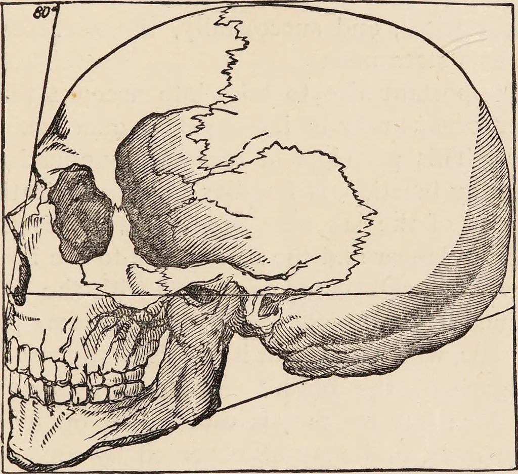 An illustration from How to learn phrenology : with hints as to the study of character / by L.N. Fowler., 1886, leaf 9