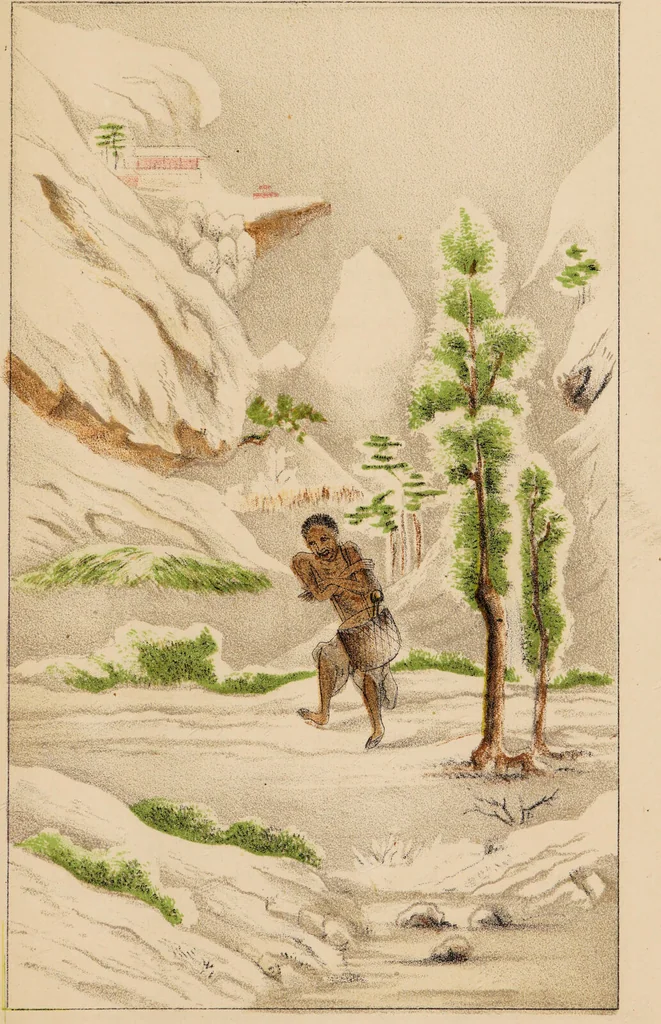 An illustration from The Chinese opium smoker : Twelve coloured illustrations showing the ruin which our opium trade with China is bringing upon that country., 1875, leaf 29