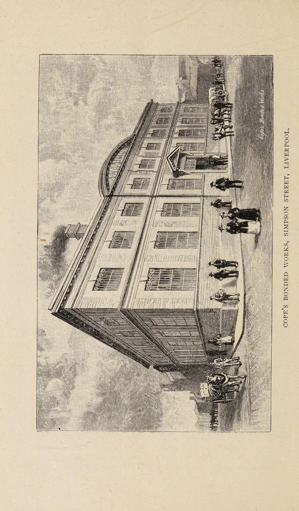 An illustration from The story of Sir Walter Ralegh : and A day in a tobacco factory / by Joseph Hatton ; illustrated by John Wallace., 1893, leaf 78
