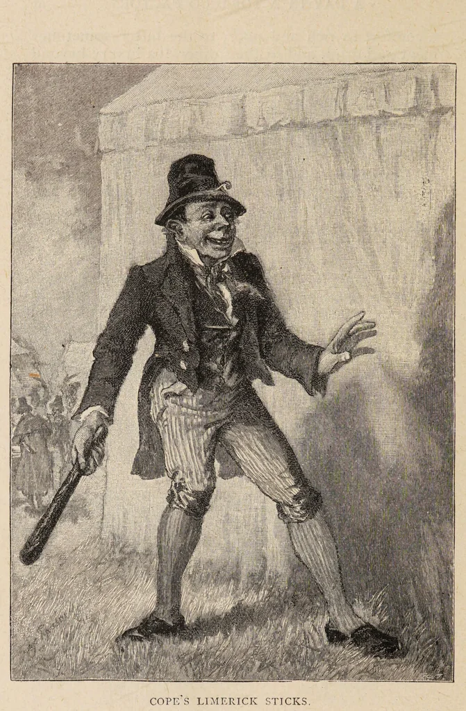 An illustration from The story of Sir Walter Ralegh : and A day in a tobacco factory / by Joseph Hatton ; illustrated by John Wallace., 1893, leaf 80