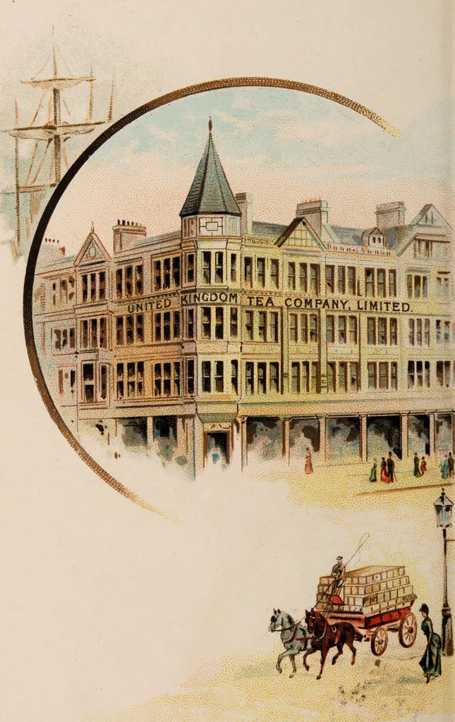 An illustration from United Kingdom Tea Company, Limd. : offices- 21, Mincing Lane, London, E.C., 1891, leaf 40