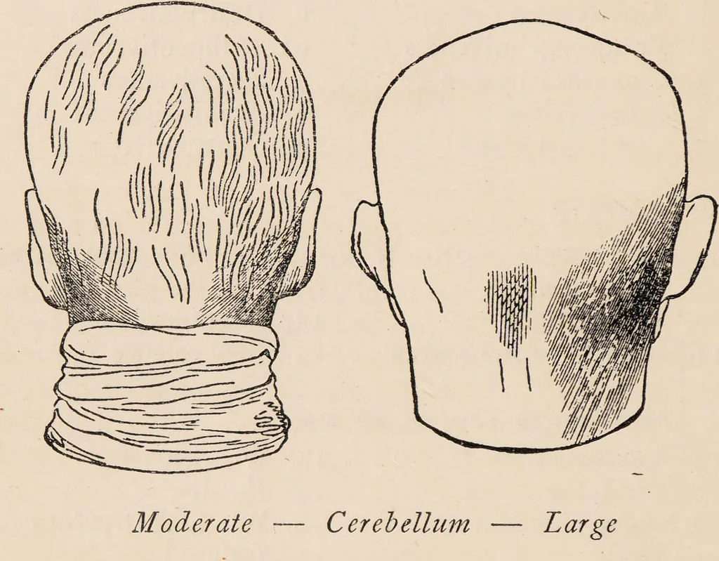An illustration from Phrenology : how to read the head., 1890, leaf 16