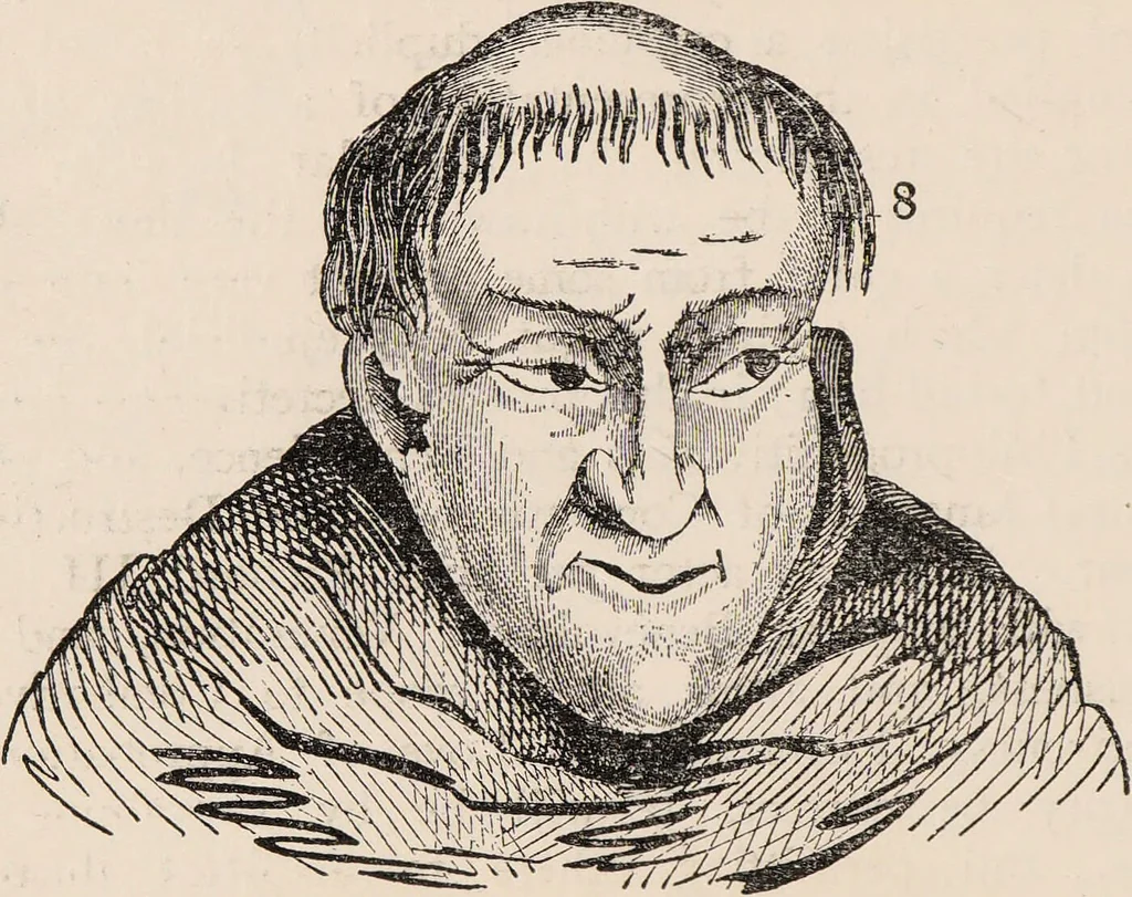 An illustration from Phrenology : how to read the head., 1890, leaf 26