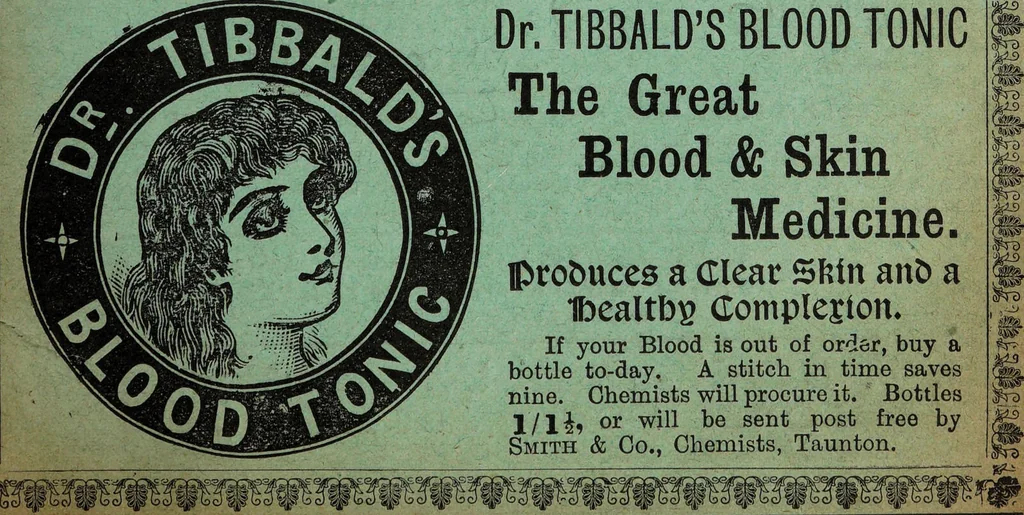 An illustration from Drane & Co.'s price list : drugs, patent medicines, herbs, toilet and nursery requisites, perfumery, surgical instruments, teas, &c., &c. : for cash only... / Drane & Co., 1891, leaf 1