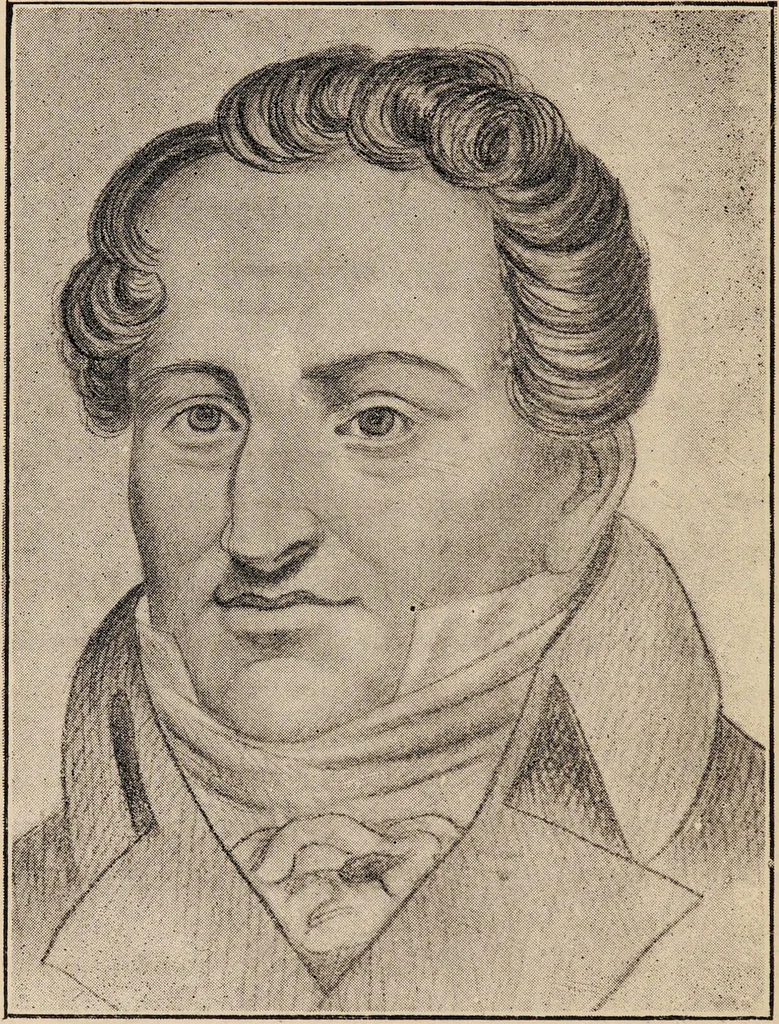 An illustration from Life of Dr. Franc̦ois Joseph Gall : craniologist and founder of phrenology / by Miss Jessie A. Fowler, F.A.I., co-editor of "The phrenological magazine"; "The phrenological dictionary"; and "Phrenology proved"., 1896, leaf 42