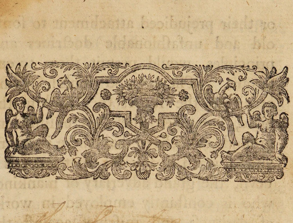 An illustration from The compleat wizzard; being a collection of authentic and entertaining narratives of the real existence and appearance of ghosts, demons, and spectres: together with several wonderful instances of the effects of witchcraft, etc. To which is prefixed; an account of haunted houses., 1770, leaf 9