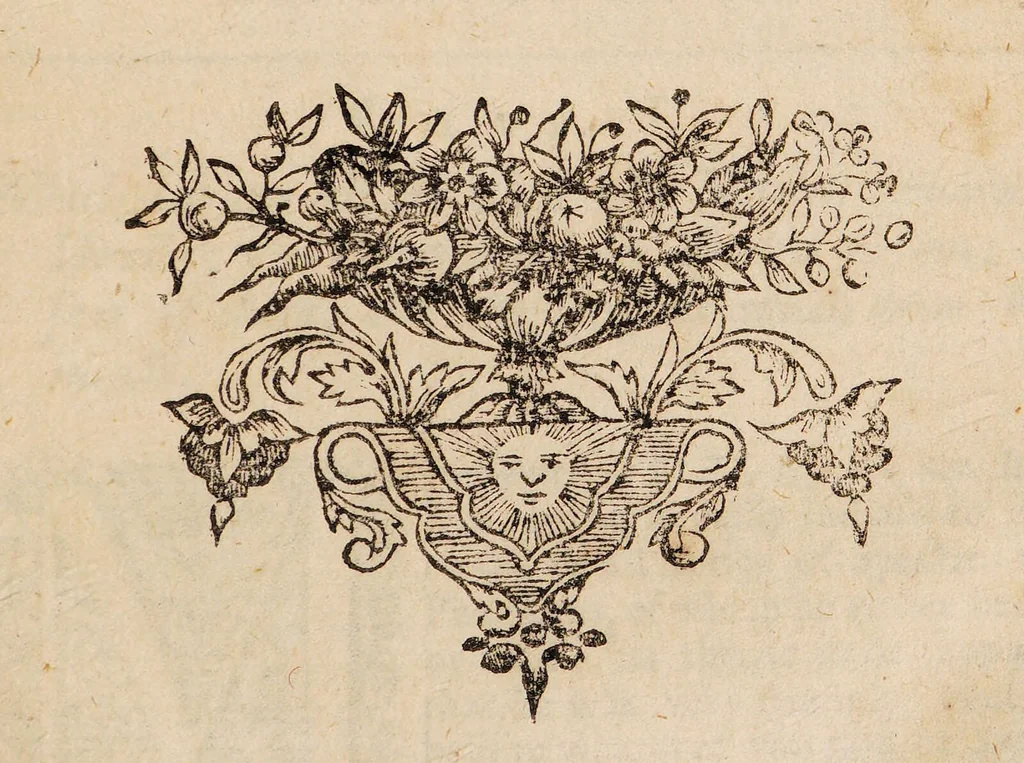 An illustration from A history of the ridiculous extravagancies of Monsieur Oufle / occasioned by his reading books treating of magick, the black art, dæmoniacks, conjurers, of elves, fairies, of dreams, the philosopher's-stone, judicial astrology, with notes containing a multitude of quotations out of those books, which have either caused such extravagant imaginations, or may serve to cure them. Written originally in French, by the Abbot B-----, and now tr. into English., 1711, leaf 177