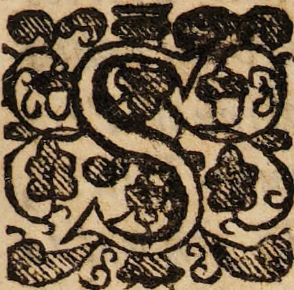 An illustration from A history of the ridiculous extravagancies of Monsieur Oufle / occasioned by his reading books treating of magick, the black art, dæmoniacks, conjurers, of elves, fairies, of dreams, the philosopher's-stone, judicial astrology, with notes containing a multitude of quotations out of those books, which have either caused such extravagant imaginations, or may serve to cure them. Written originally in French, by the Abbot B-----, and now tr. into English., 1711, leaf 7