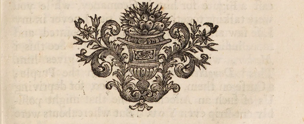 An illustration from The Count de Gabalis: being a diverting history of the Rosicrucian doctrine of spirits, viz. slyphs, salamanders, gnomes, and dæmons; shewing their various influences upon human bodies. Done from the Paris edition. To which is prefixed, Monsieur Bayle's account of this work: and of the sect of Rosicrucians ... / [ Villars]., 1714, leaf 81