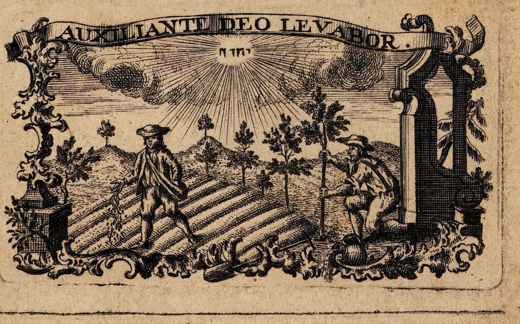 An illustration from Nützliche Versuche und Bemerkungen aus dem Reiche der Natur, allen Erz- und Naturkündigern, Bergwerksverwandten, wie auch denen Liebhabern der Alchemie zum Gebrauch und Nuzen herausgegeben / [Anon]., 1760, leaf 5