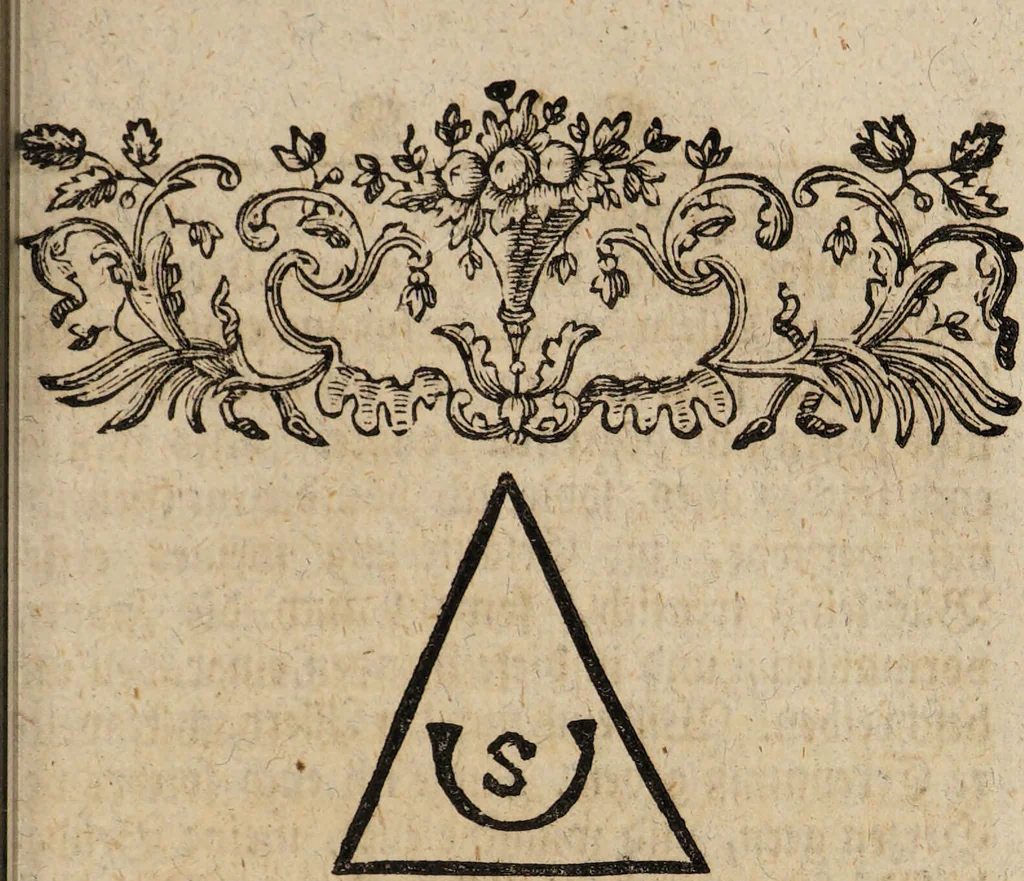 An illustration from R. Abrahami Eleazaris Uraltes chymisches Werk, welches ehedessen von dem Autore Theils in lateinischer und arabischer, Theils auch in chaldäischer und syrischer Sprache geschrieben, nachmahls von einem Anonymo in unsere deutsche Muttersprache übersetzet. Nun aber nebst zugehörigen Kupfern, Figuren ... ingleichen einigen philosophischen Regeln von dem Steine der Weisen zu Nutz und Gebrauch aller Liebhaber der edlen Hermetischen Philosophie, in II. Theilen zum öffentlichen Druck befördert worden durch Iulium Gervasium Schwartzburgicum, P. M. & I. P. E / [Abraham Eleazar]., 1760, leaf 181