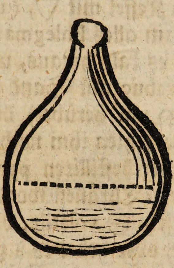 An illustration from R. Abrahami Eleazaris Uraltes chymisches Werk, welches ehedessen von dem Autore Theils in lateinischer und arabischer, Theils auch in chaldäischer und syrischer Sprache geschrieben, nachmahls von einem Anonymo in unsere deutsche Muttersprache übersetzet. Nun aber nebst zugehörigen Kupfern, Figuren ... ingleichen einigen philosophischen Regeln von dem Steine der Weisen zu Nutz und Gebrauch aller Liebhaber der edlen Hermetischen Philosophie, in II. Theilen zum öffentlichen Druck befördert worden durch Iulium Gervasium Schwartzburgicum, P. M. & I. P. E / [Abraham Eleazar]., 1760, leaf 47